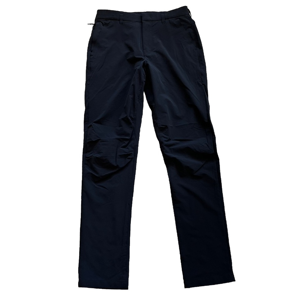 LULULEMON THE LAB BLACK PANTS MENS SIZE 28 MINIMALIST MODERN EFFORTLESS